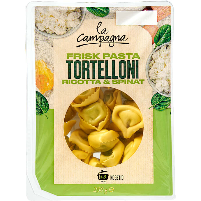 Tortelloni m. ricotta – produktbillede