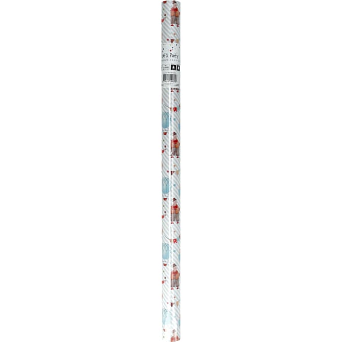 Gavepapir 57 cm x 3 meter - børn – produktbillede