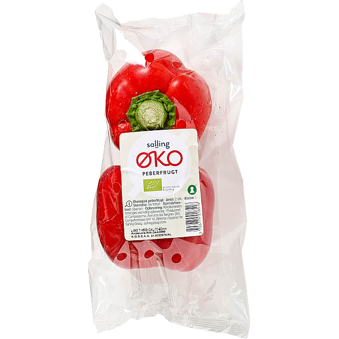 Peberfrugter øko – produktbillede