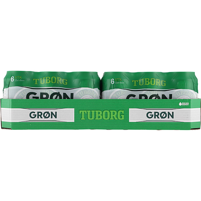 Grøn Tuborg Pilsner – produktbillede