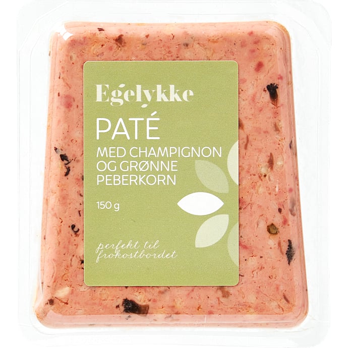 Paté m. champignon og grøn peber – produktbillede