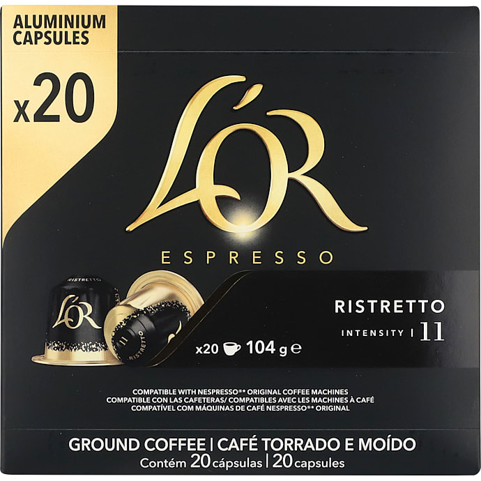 Ristretto kaffekapsler