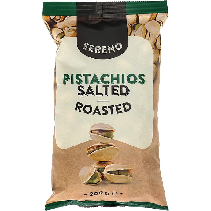 Sereno pistacienødder r&s 200g – produktbillede