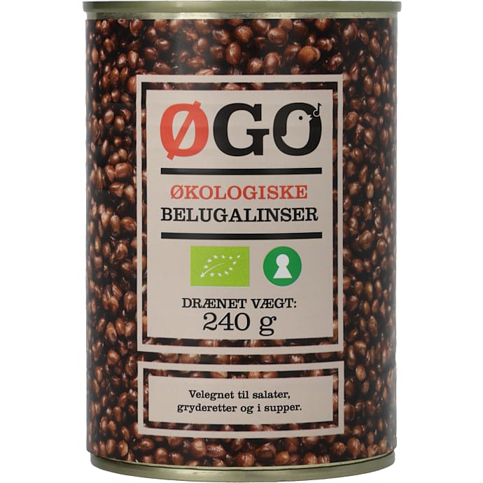 Belugalinser øko