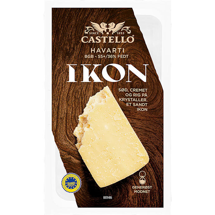 Havarti modnet ost 55+ – produktbillede