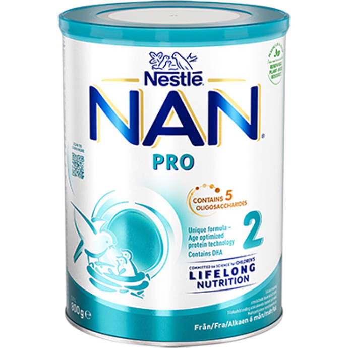 Nan Pro 2 tilskudsblanding fra 6 mdr. – produktbillede