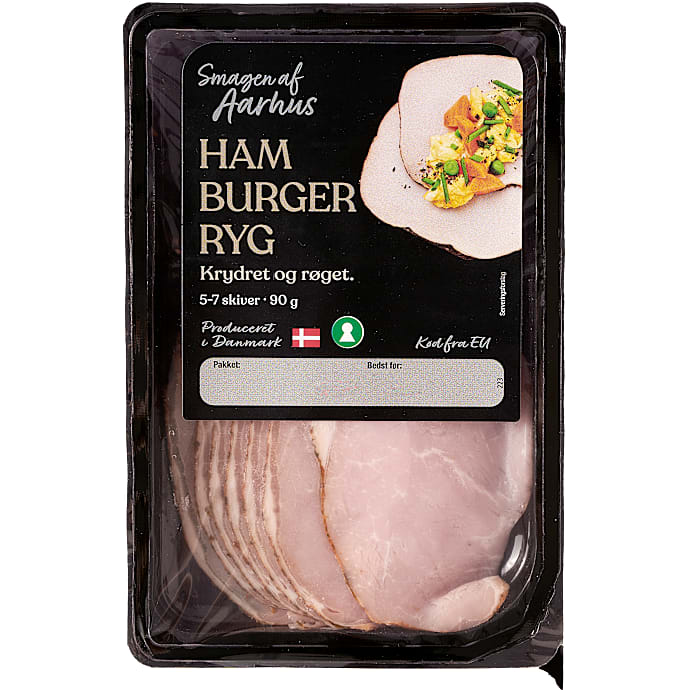 Hamburgerryg i skiver