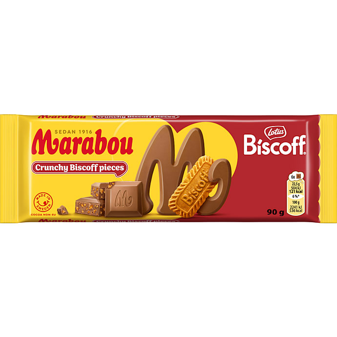 Biscoff mælkechokolade