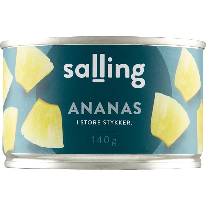 Ananas i stykker