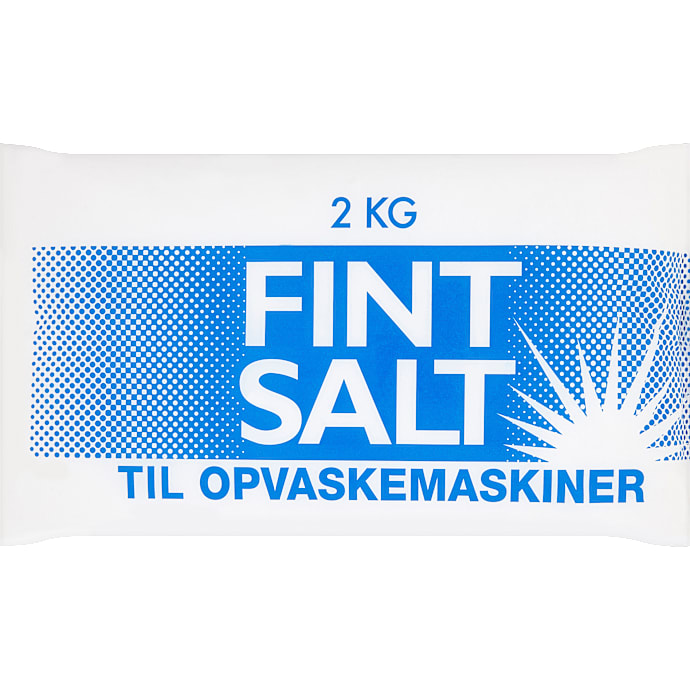 Fint salt til opvaskemaskiner