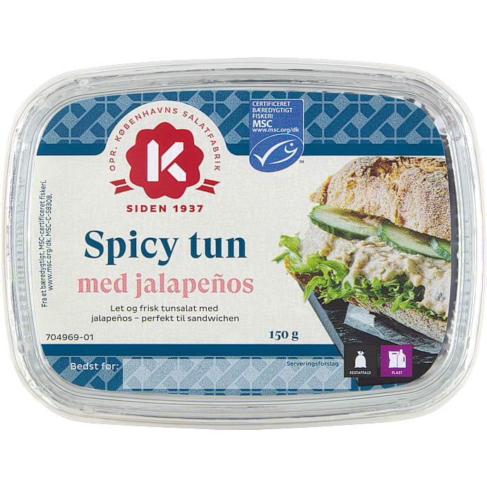 Tunsalat m. jalapenos 