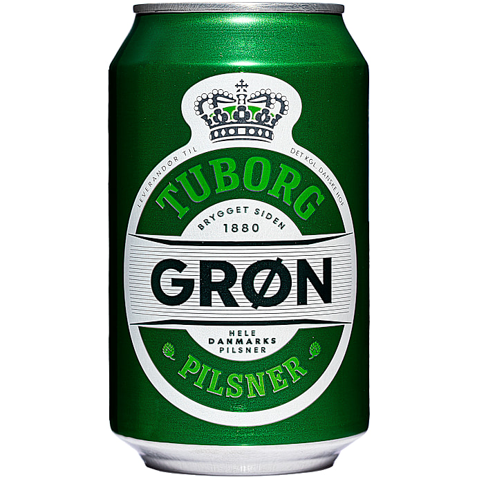 Grøn Tuborg Pilsner – produktbillede