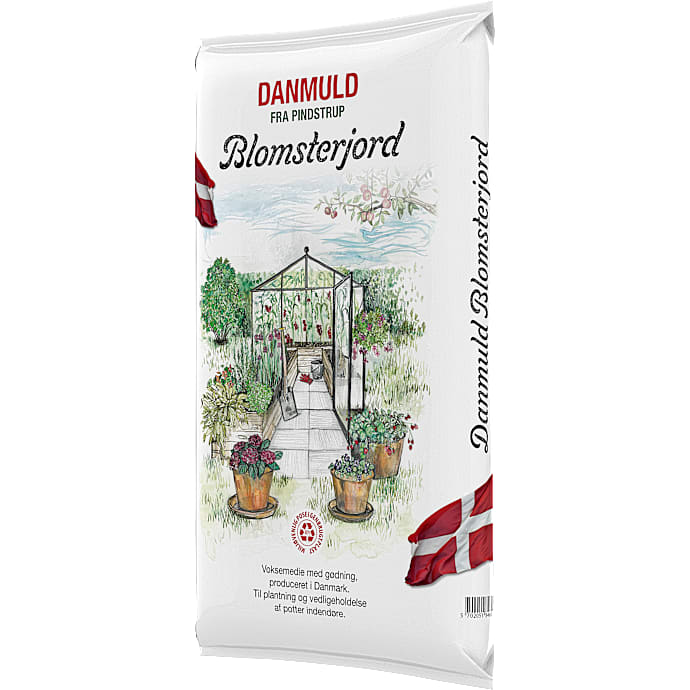 Danmuld blomsterjord 17 liter