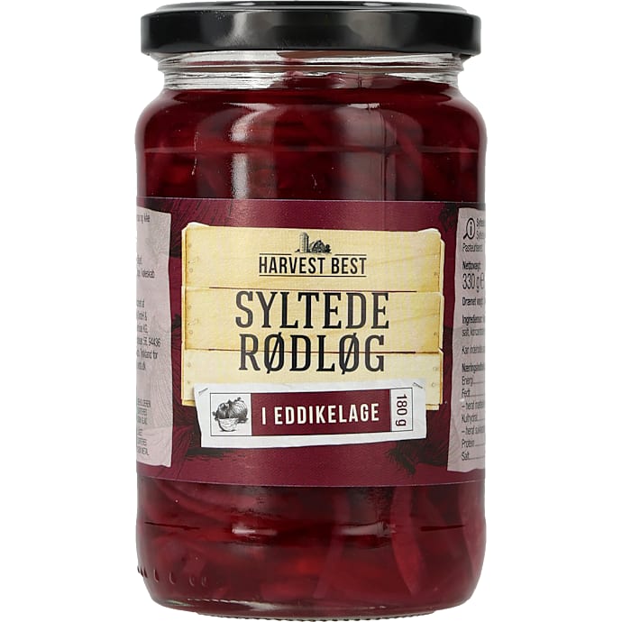 syltede rødløg