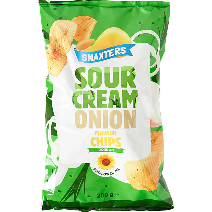 Chips m. sour cream & onion