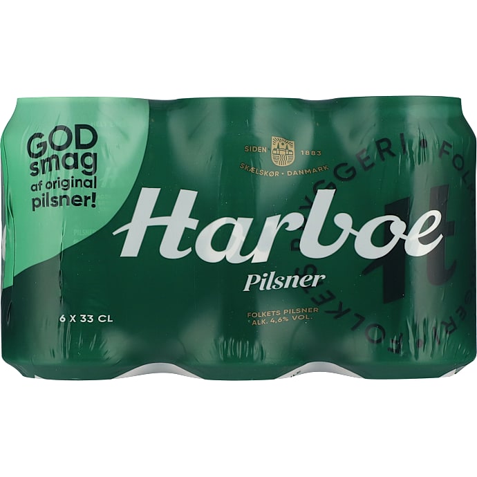 Harboe Premium Pilsner – produktbillede
