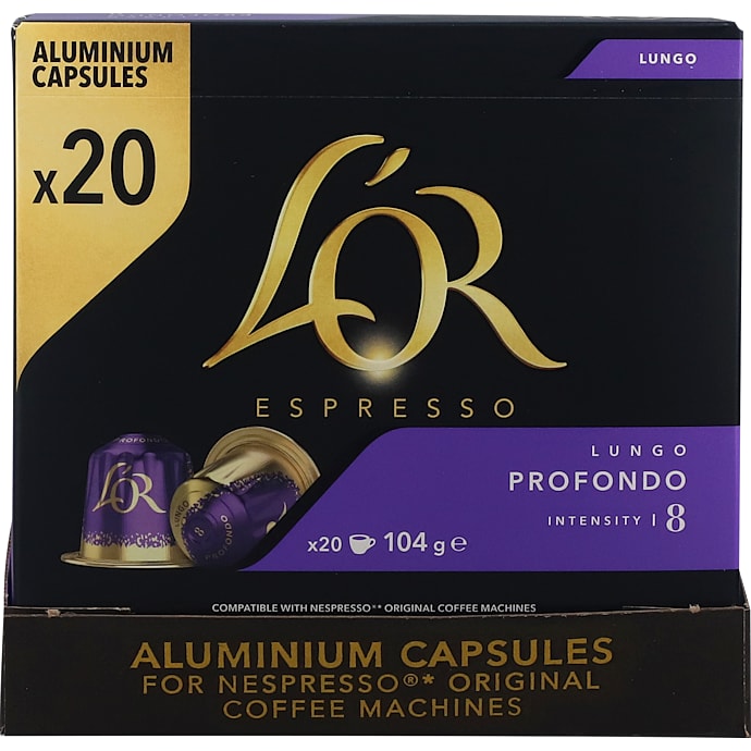 Lungo Profondo kaffekapsler