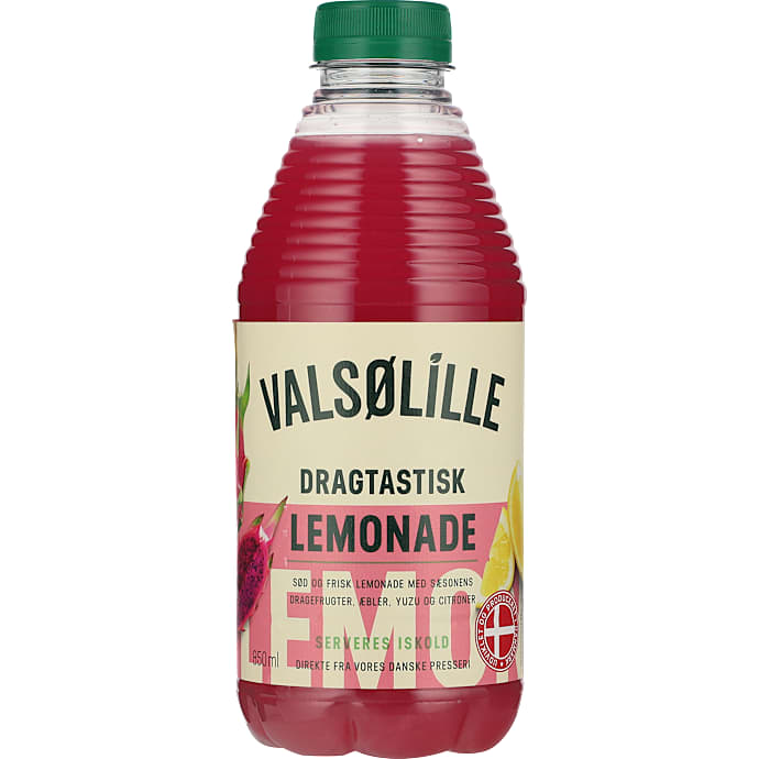 Lemonade m. æble, citron, dragefrugt og yuzu