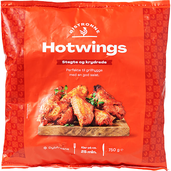 Hot wings – produktbillede