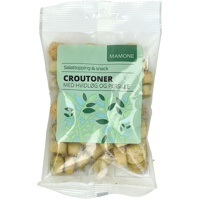 Mamone croutoner hvidløg og persille 45g – produktbillede