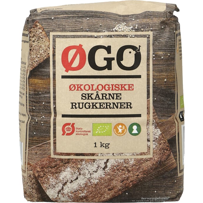 Skårne rugkerner øko – produktbillede