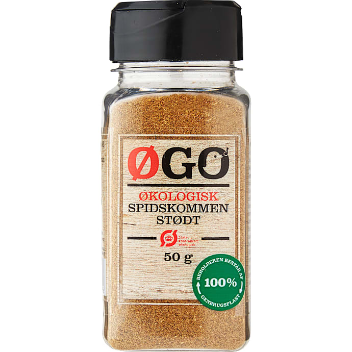 Stødt spidskommen øko – produktbillede