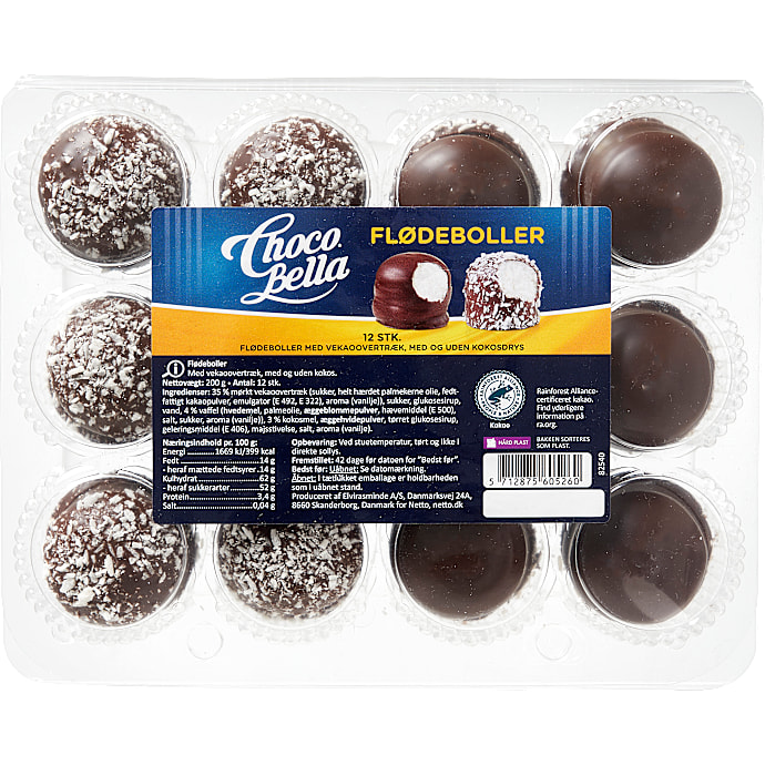 Flødeboller – produktbillede