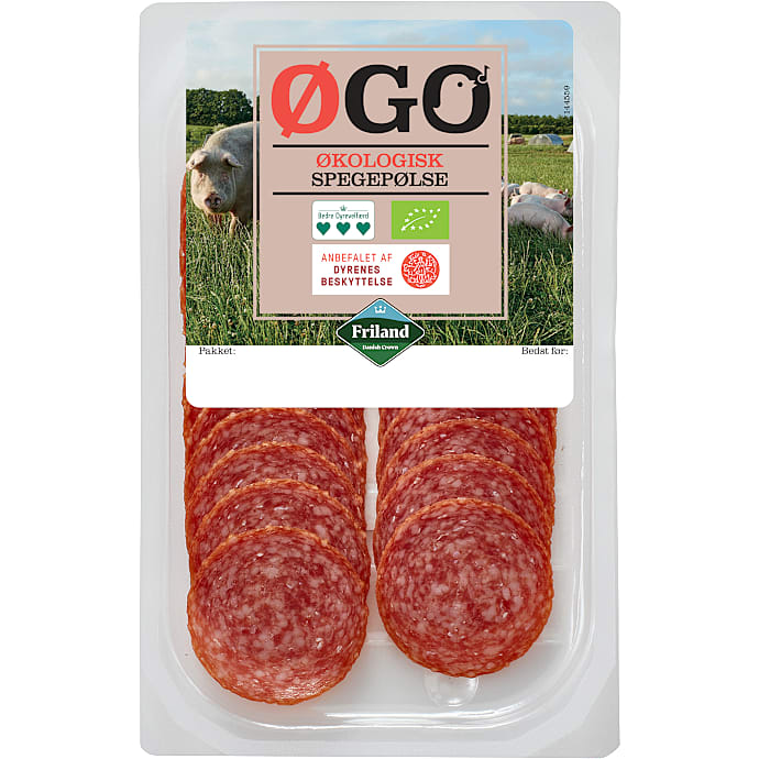 Salami øko – produktbillede
