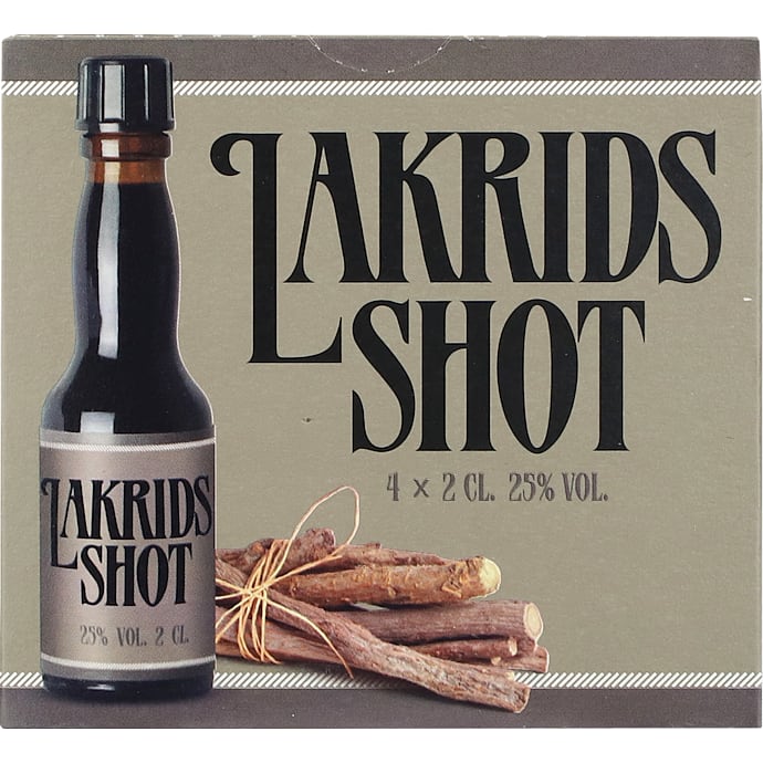 Lakridsshot – produktbillede