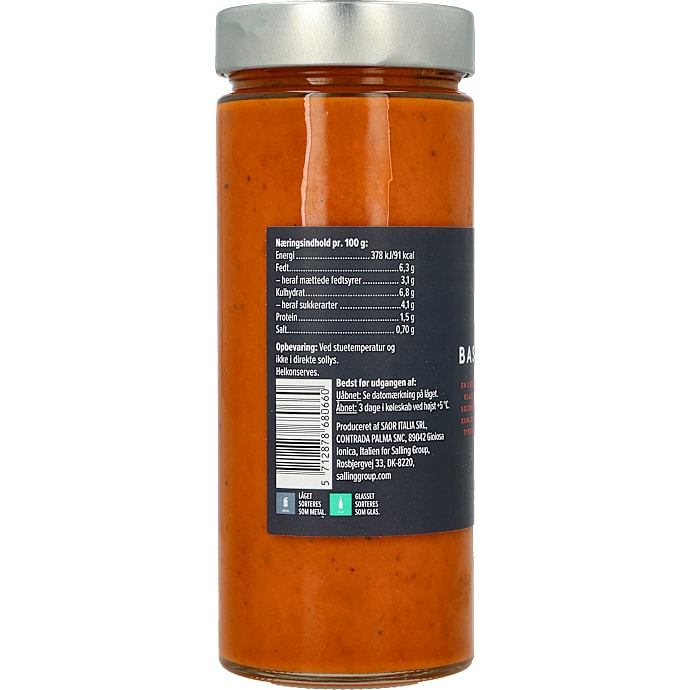 Salling Princip italian tomato & basil soup