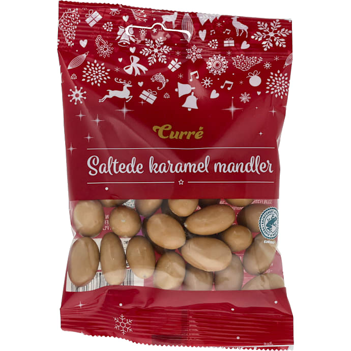 Curré Salted caramel almonds – produktbillede
