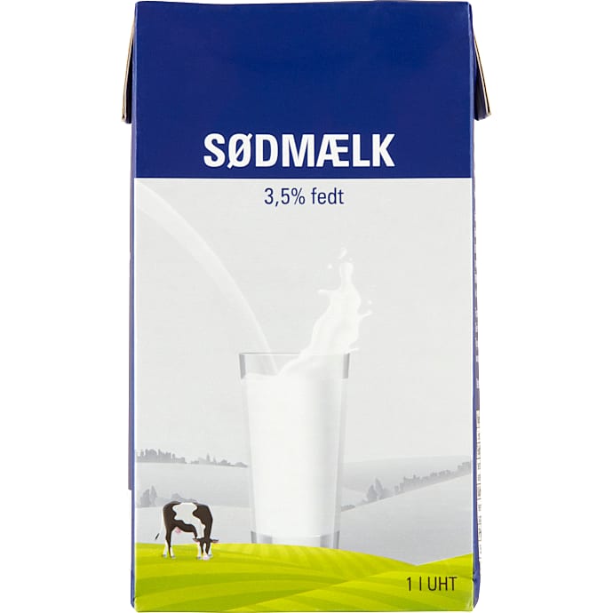 Sødmælk 3,5% fedt UHT