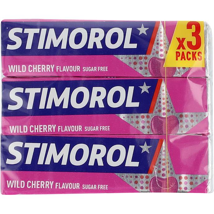 Tyggegummi m. wild cherry smag – produktbillede