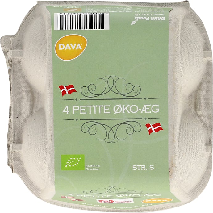 Økologiske æg S – produktbillede