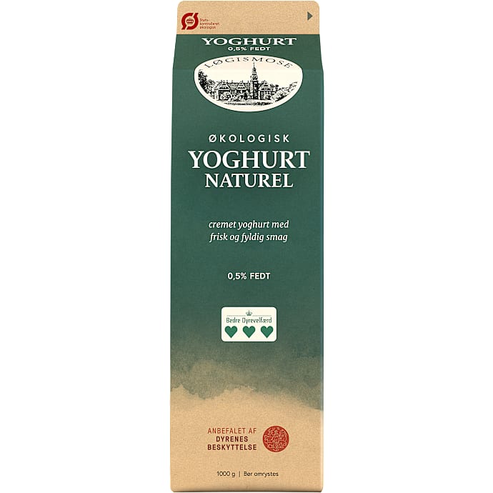 Yoghurt naturel 0,5% fedt øko