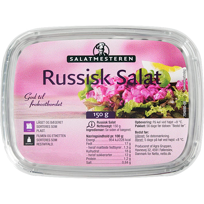 Russisk salat – produktbillede