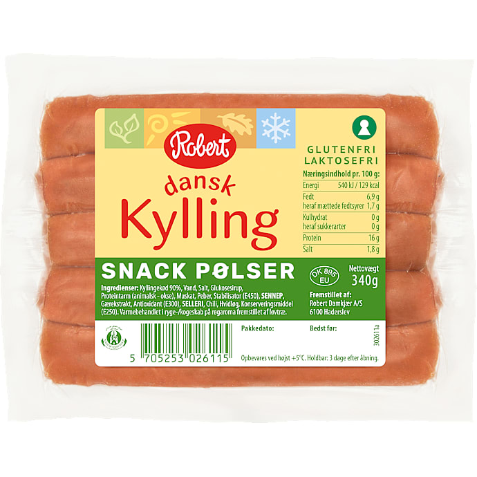 kyllingepølser )