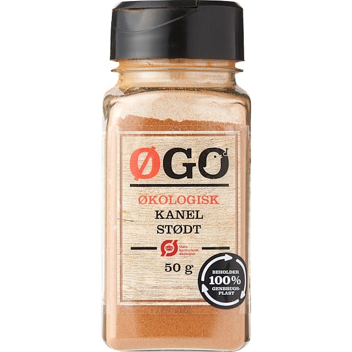 Stødt kanel øko – produktbillede