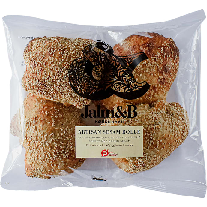 Artisan sesamboller øko – produktbillede