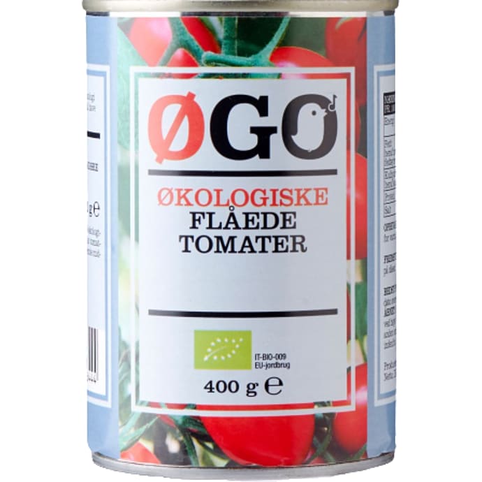Flåede tomater øko – produktbillede