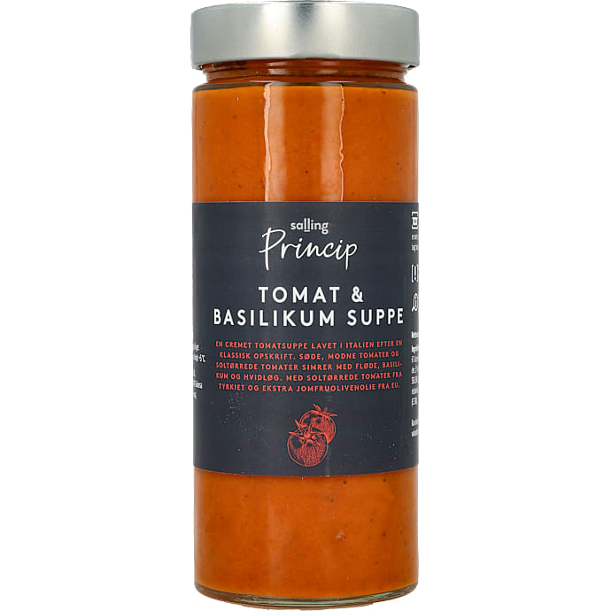 Princip italian tomato & basil soup 580g