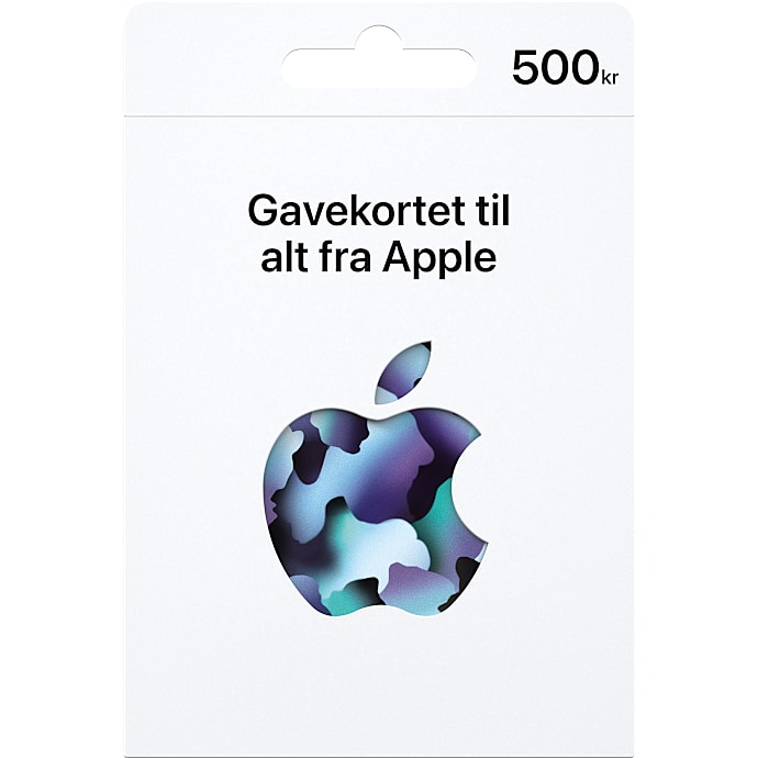 Apple gavekort - 500 kr