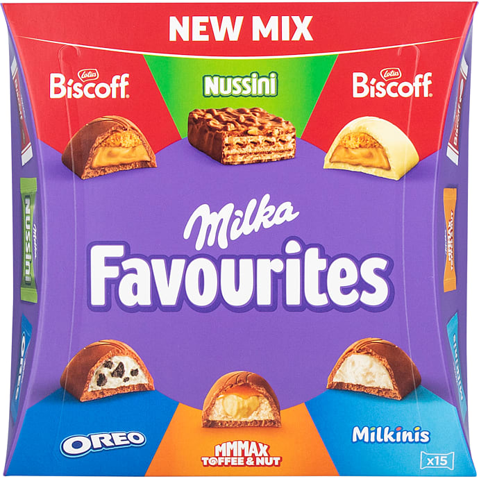 Favourites blandede chokolader – produktbillede