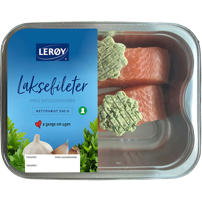 Lerøy laks m. kryddersmør 250g – produktbillede