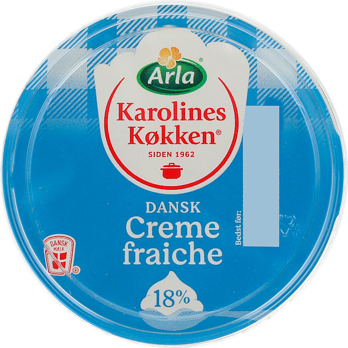 Creme fraiche 18% fedt – produktbillede