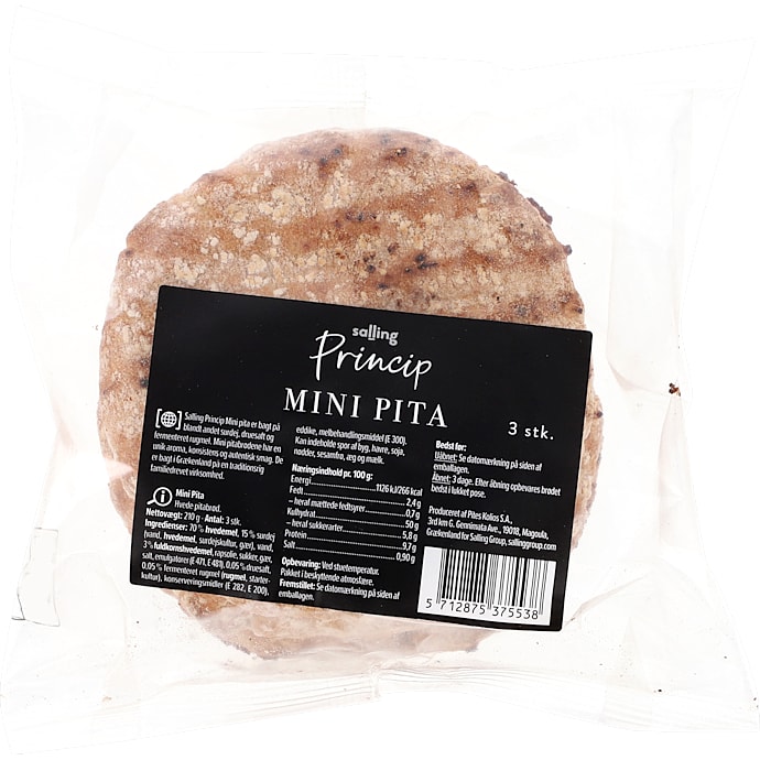 Pitabrød mini – produktbillede