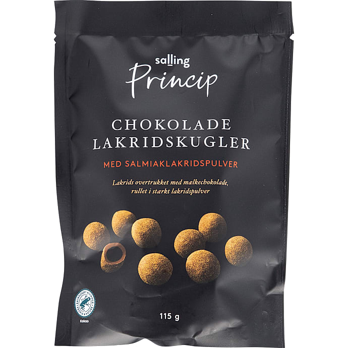 Salling Princip Chokoladelakridskugler Stærk