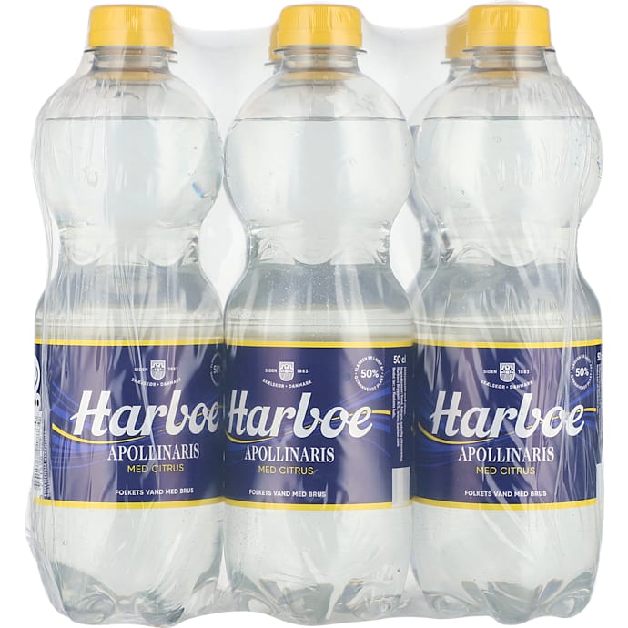 Harboe Vand med Brus Citrus