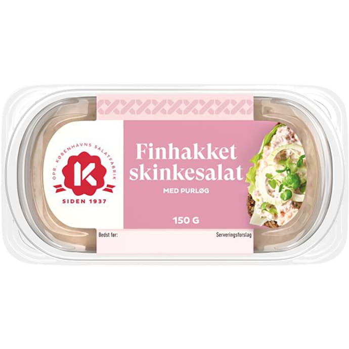 Finthakket Skinkesalat