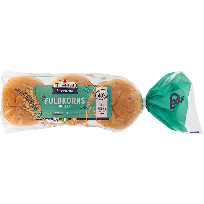 Fuldkornsboller – produktbillede